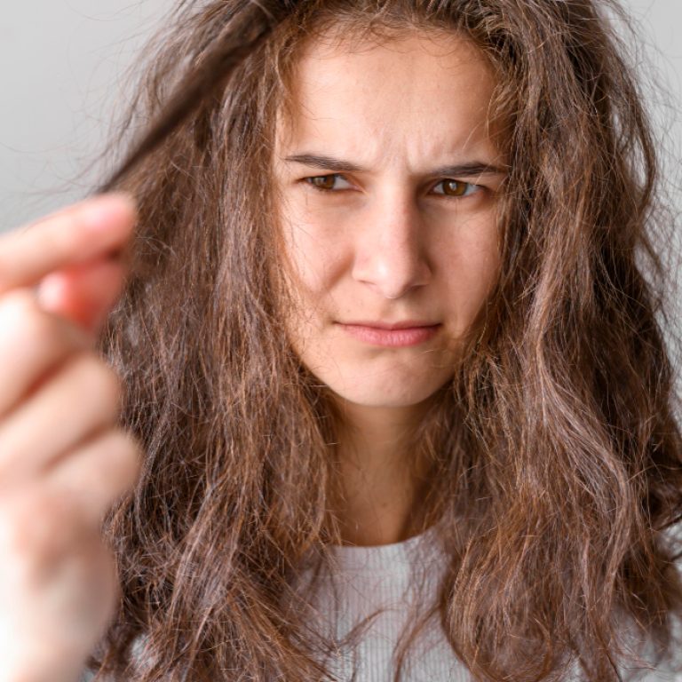 Weak or damaged hair